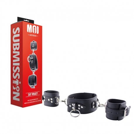 Say What | Neck Collar With Wrist Cuffs