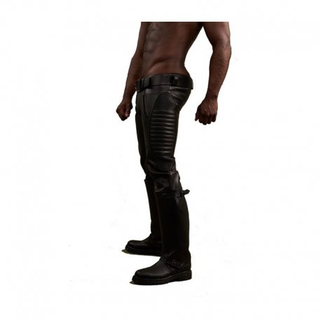 Mister B Leather Cruiser Jeans