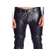 Mister B Leather Jeans Padded