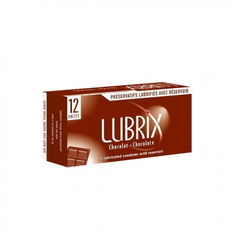Kondom Lubrix Schokolade 12 Stück