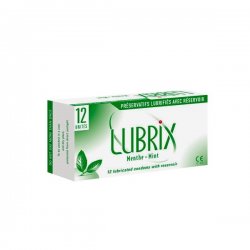 Camisinha Lubrix Mentol 12 Unidades