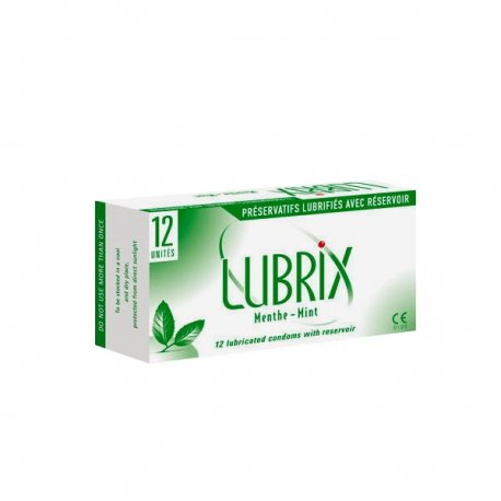 Camisinha Lubrix Mentol 12 Unidades