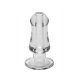 Perfect Fit The Rook Tunnel Plug Clear