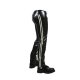 Rubber shorts and pants Rubber Chaps White Striped