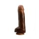 Realistic Black Balled SuperCock 30.5 cm. (12 inch)
