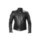 Mister B Biker Jacket Grey Stripes