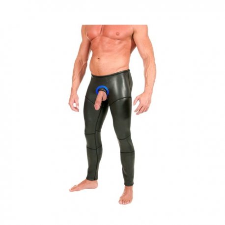 Neoprene Neo Skin Chaps Black and Blue