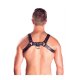 Mister B Leather Chest Harness Grey