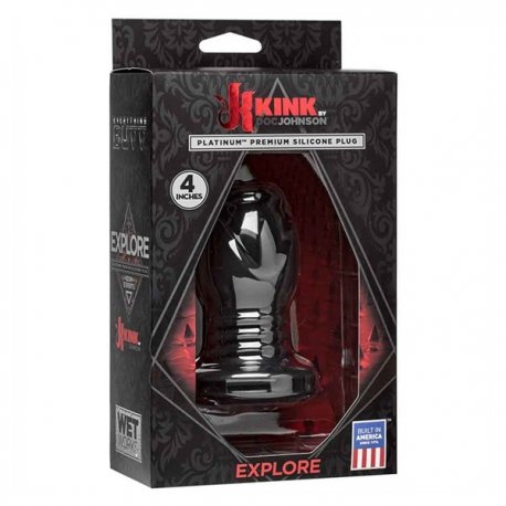 Wet Works Explore Premium Silicone Anal Plug Standard - Blac