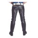 Mister B Leather FXXXer Jeans Black-Grey