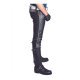 Mister B Leather FXXXer Jeans Black-Grey