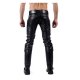 Leather Padded Sailor Jeans