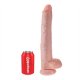 King Cock With Balls 35.55 cm. (14.00 inch) - Flesh